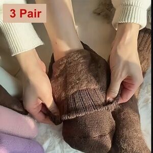Cozy Knit Socks - 3 Pairs